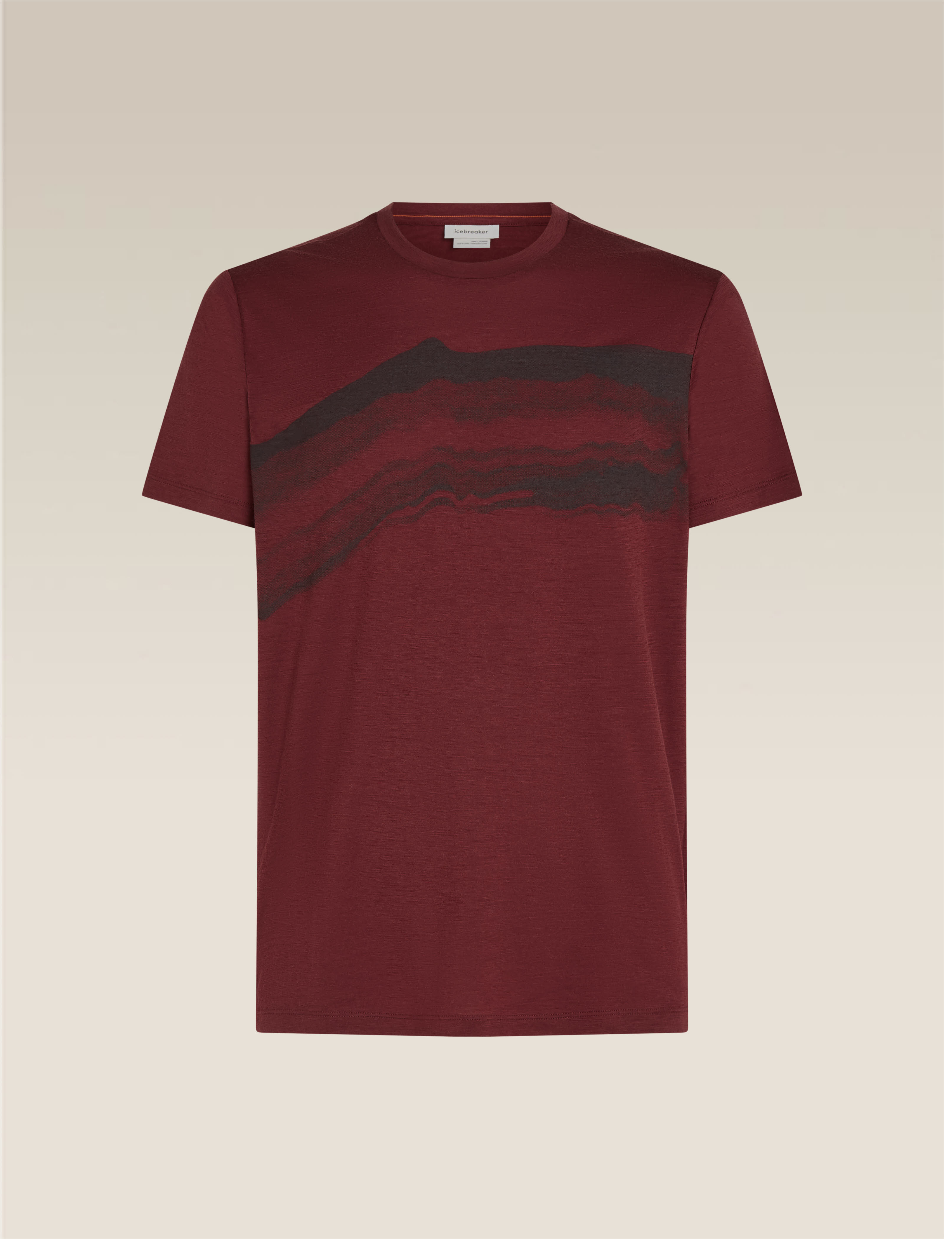 Icebreaker M 150 Tech Lite SS Tee Getaway Herren T-Shirt rot