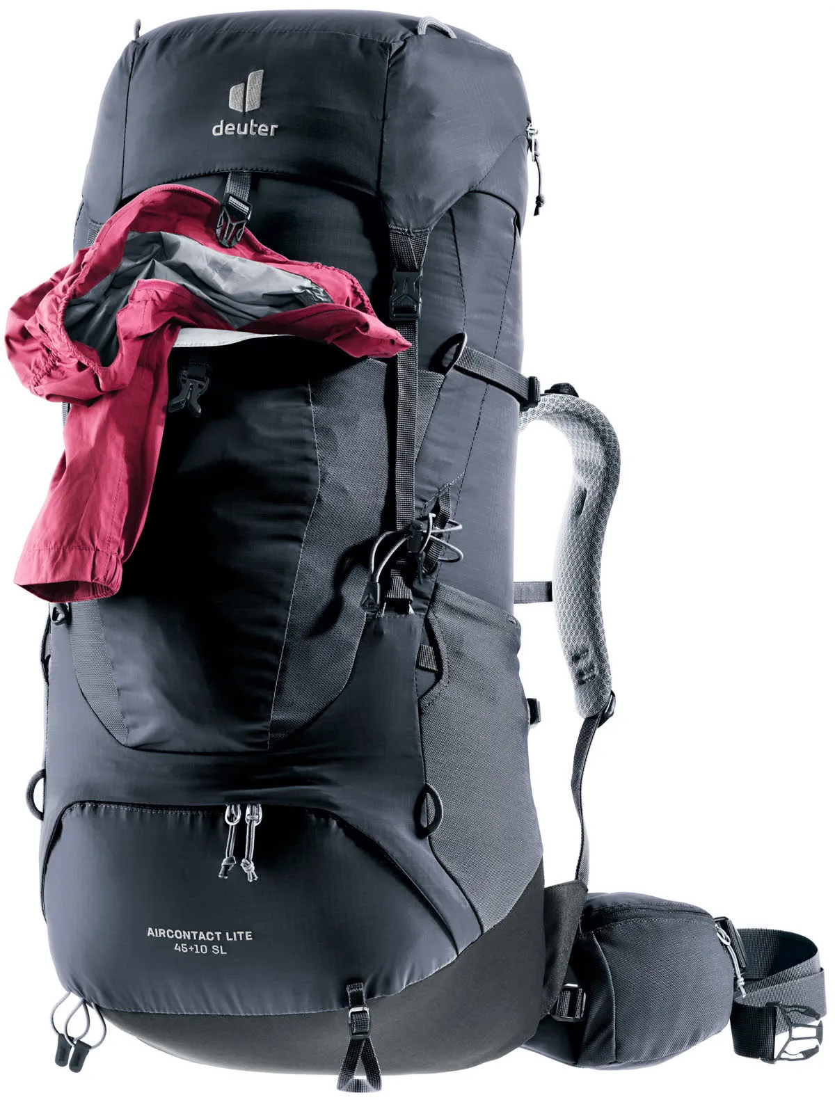Deuter Aircontact Lite 45 + 10 SL Trekkingrucksack Damen black-graphite