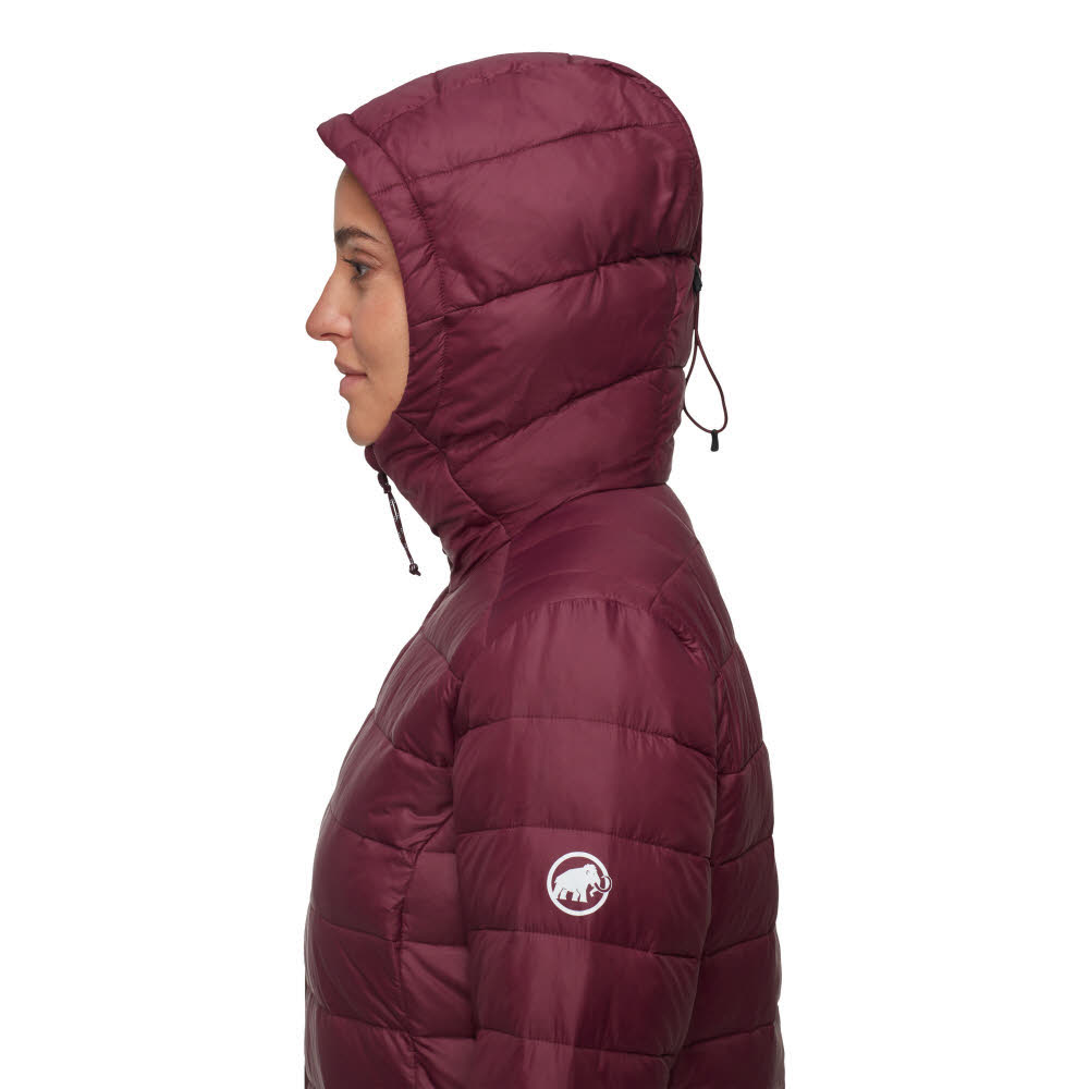 Mammut Crag IN Hooded Jacket Daunenjacke Isolationsjacke rot