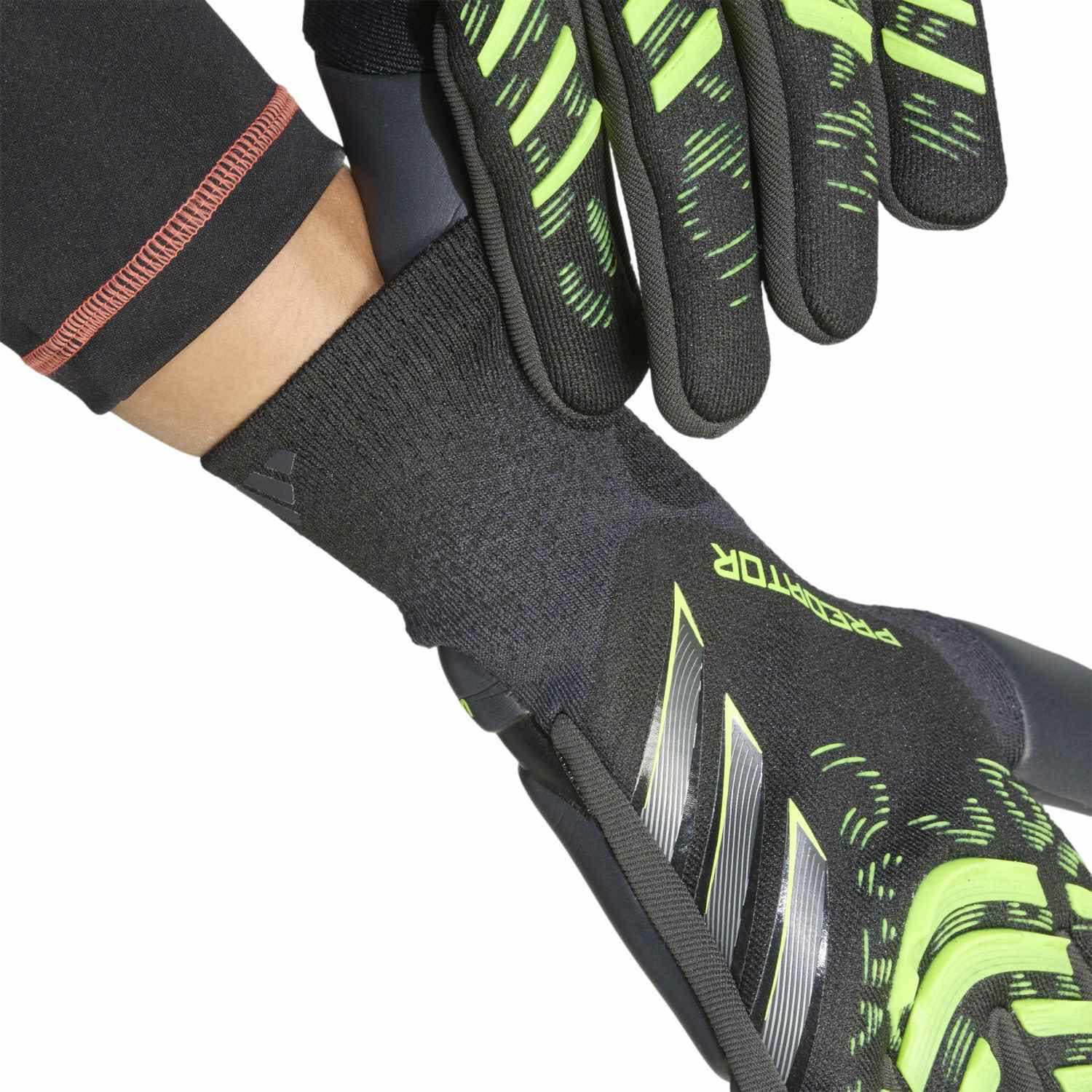 adidas Predator Pro Unisex Torwarthandschuhe black/carbon/luclem