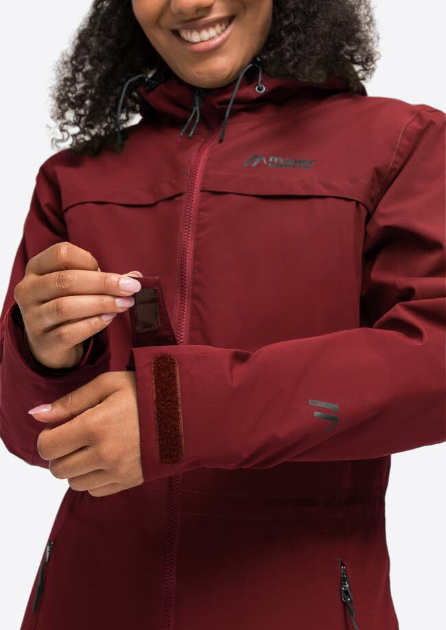 maier sports Tansah W 2.0 Damen Outdoorparka Winterjacke rot Bild 2 maier sports Tansah W 2.0 Damen Outdoorparka Winterjacke rot