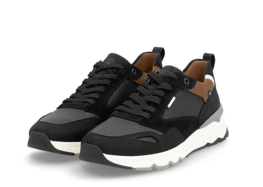 Rieker Herren Sneaker Low Schnürer urbanschwarz