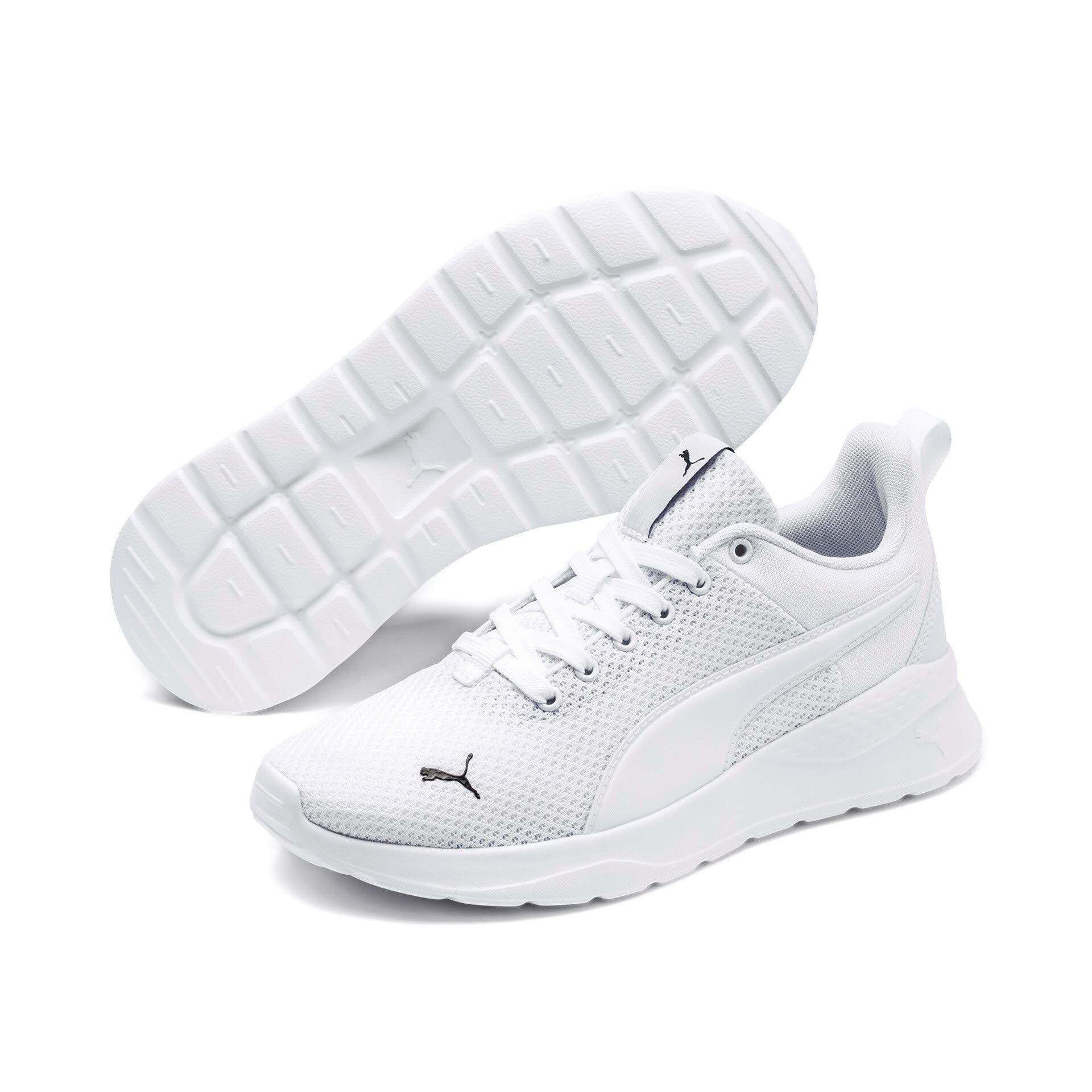 Puma Anzarun Lite Jr Jungen Sneaker Freizeitschuh sportlich weiß
