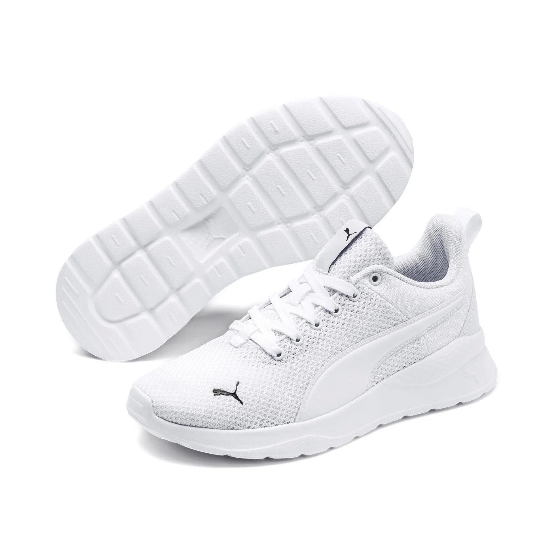 Puma Anzarun Lite Jr Jungen Sneaker Freizeitschuh sportlich weiß