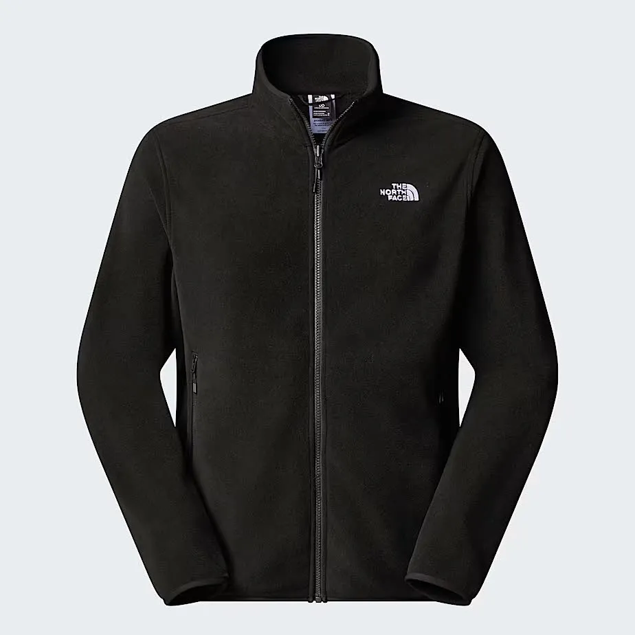 The North Face GLACIER FLEECE JACKET Herren Fleecejacke Longsleeve schwarz