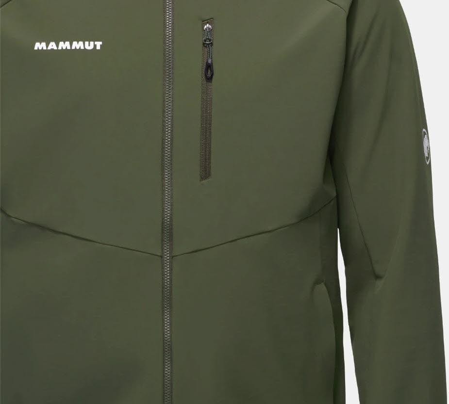 Mammut Ultimate Comfort SO Herren Kapuzenjacke Wanderjacke grün