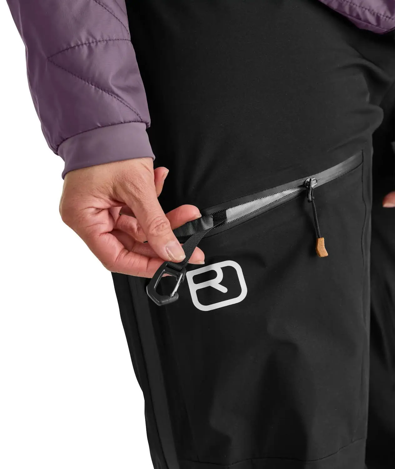Ortovox 3L ORTLER PANTS W Damen Hardshellhose Tourenhose black raven