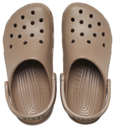 Crocs Classic Clog Hausschuh Gartenschuh Unisex Latte hellbraun