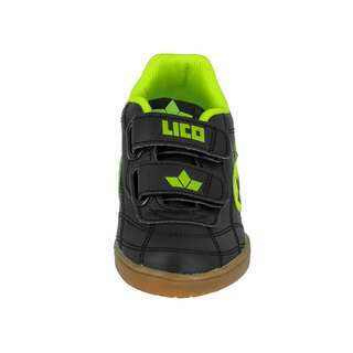 Lico Slipper Klettverschluss Sneaker Freizeitschuh Jungen schwarz NEU