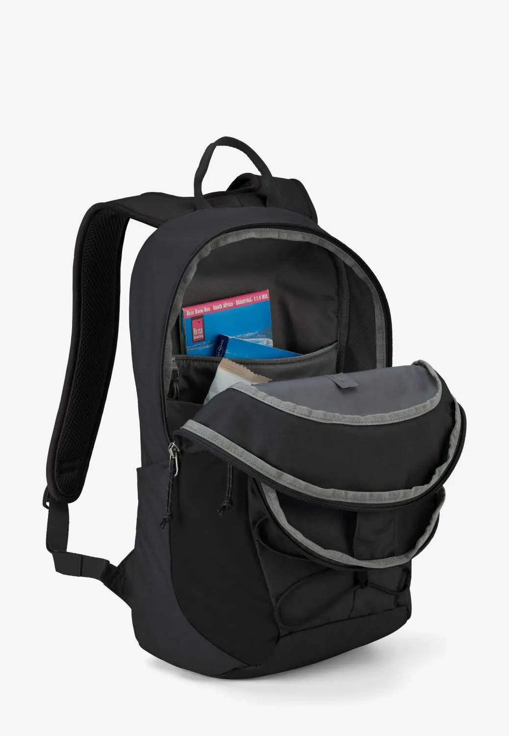 Jack Wolfskin YUMA 18 Unisex Wanderrucksack Tagesrucksack schwarz