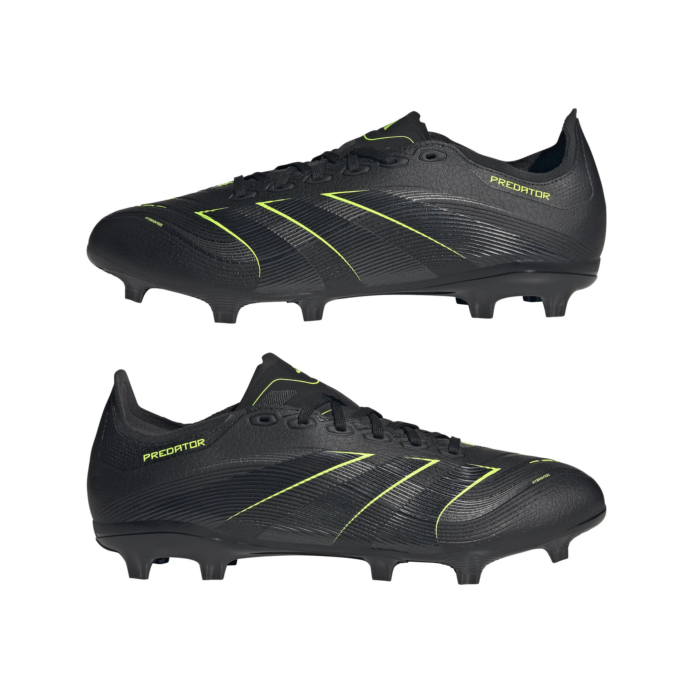 adidas PREDATOR LEAGUE FG/MG Unisex Fußballschuhe Stollenschuhe cblack/carbon/luclem