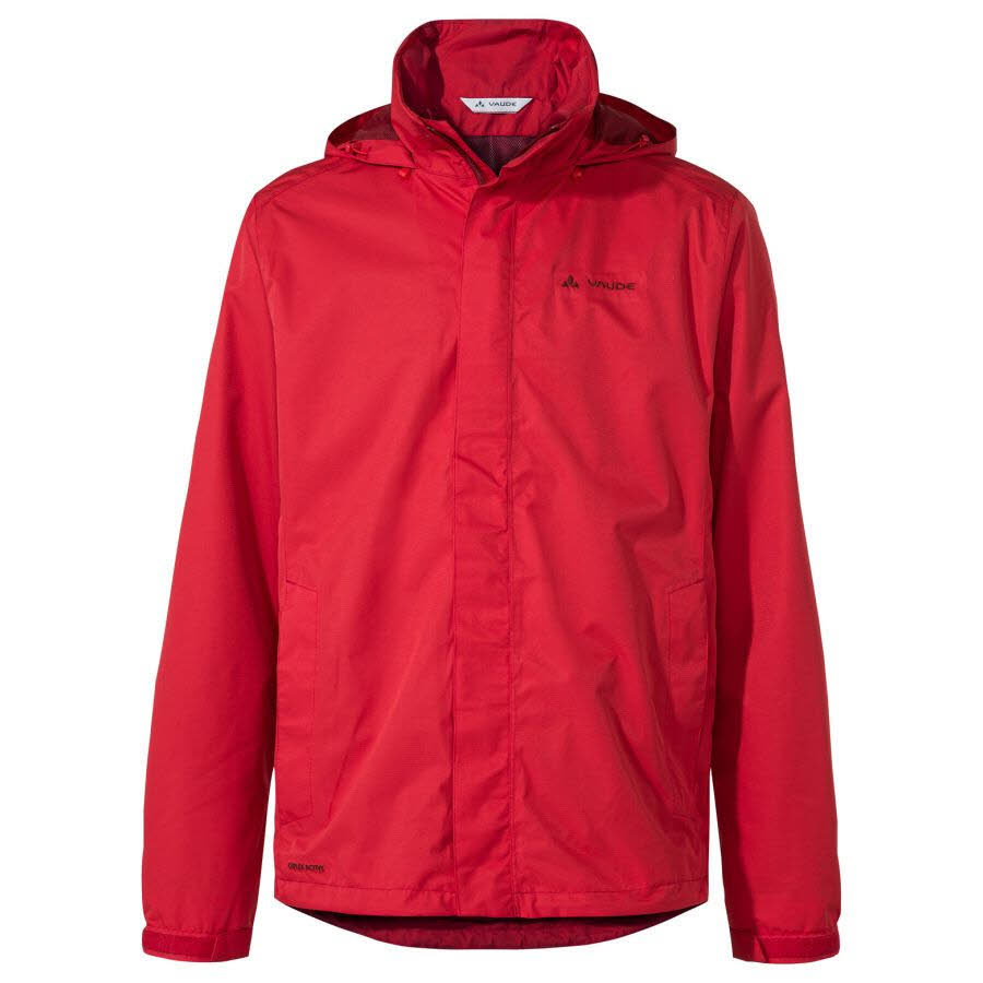 Vaude Escape Light Regenjacke Herren Wanderjacke Outdoorjacke rot