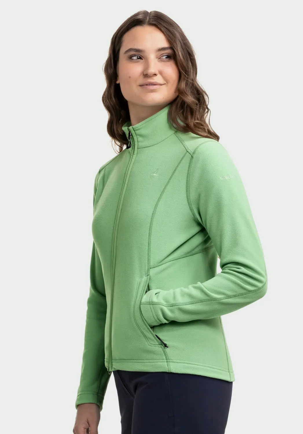 Schöffel Fleece Jacket Leona3 Damen Fleecejacke Wanderjacke sprint crisp