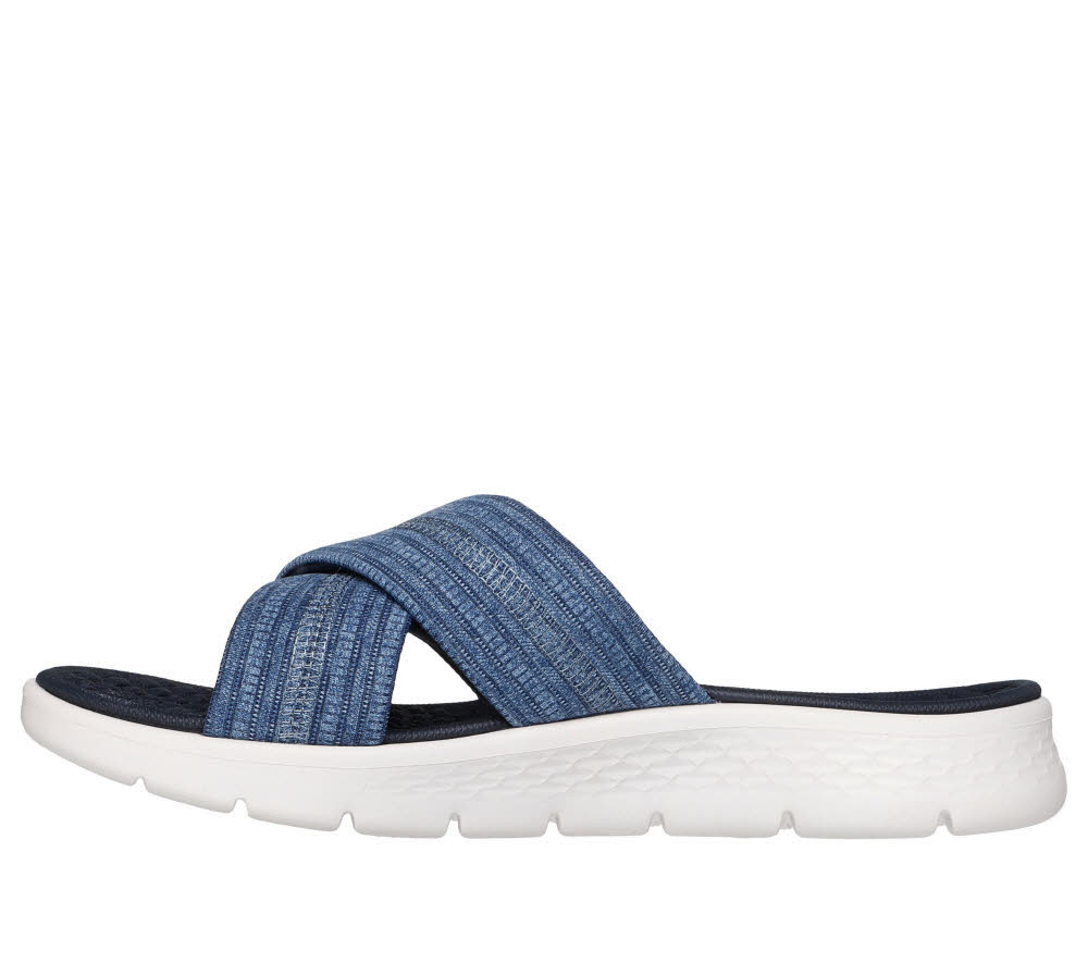Skechers GO WALK FLEX SANDAL - IMPRESSED Damen Sandalen blau