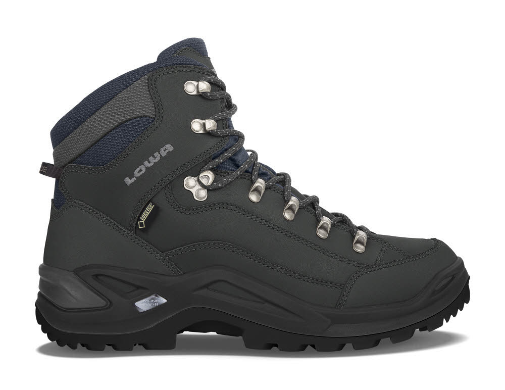 Lowa Renegade GTX MID Herren Wanderschuhe Trekkingschuhe Mid dunkelgrau