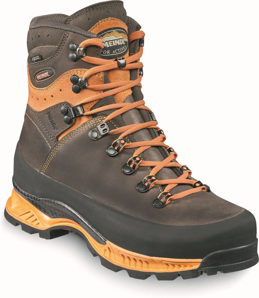 Meindl Island MFS Active Herren Wanderschuhe Trekkingschuhe High orange/braun