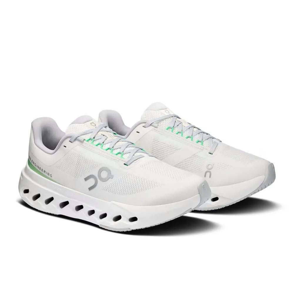 ON Cloudsurfer Next Damen Laufschuhe Joggingschuhe weiß grün