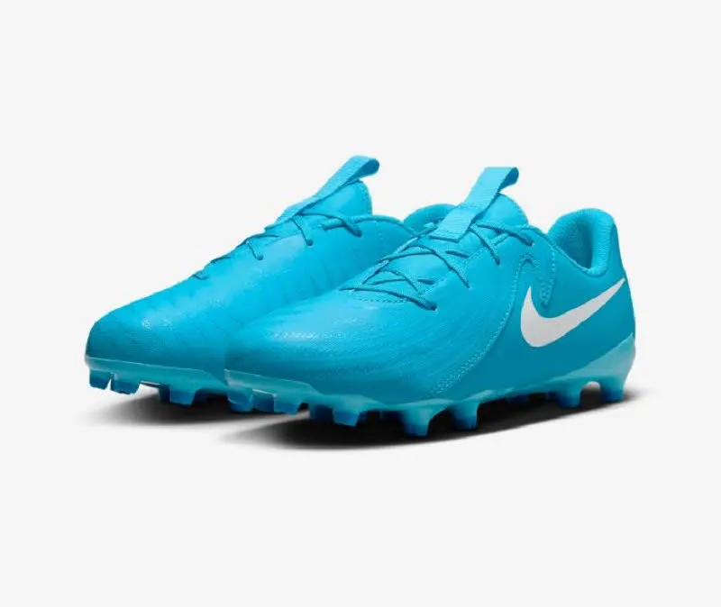 NIKE JR PHANTOM GX II ACADEMY FG/MG Kinder Fußballschuhe Stollenschuhe blau