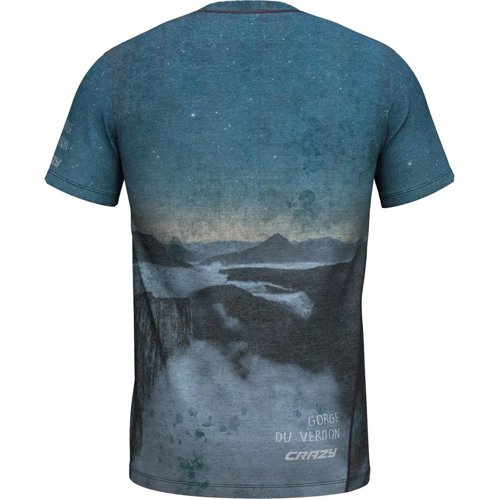 Crazy Idea Legend Herren T-Shirt blau