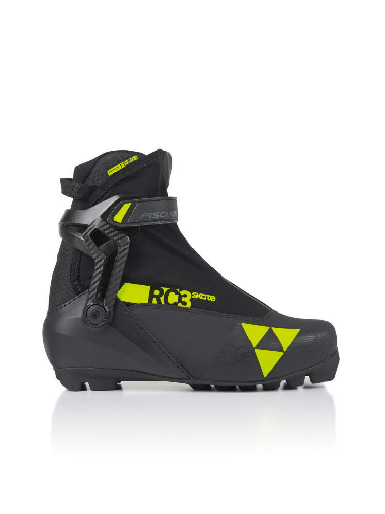Fischer RC3 SKATE Unisex Langlaufschuhe Skating schwarz/gelb