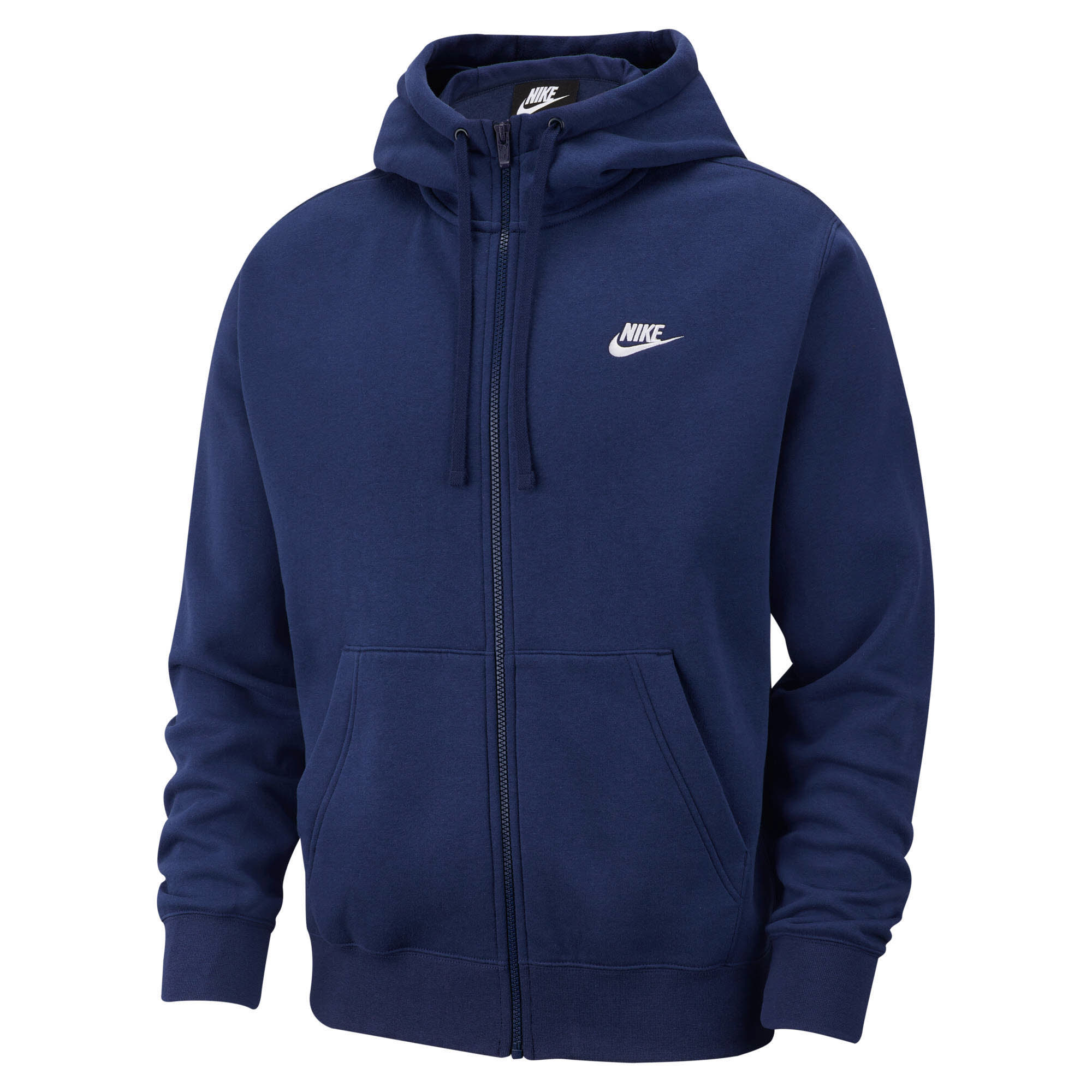 Nike Sportswear Club Full-Zip Sweatjacke Kapuzenjacke Herren dunkelblau