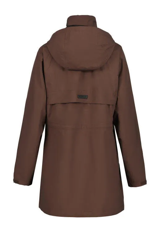 Icepeak BRILLIANT Damen Outdoorjacke Regenmantel braun