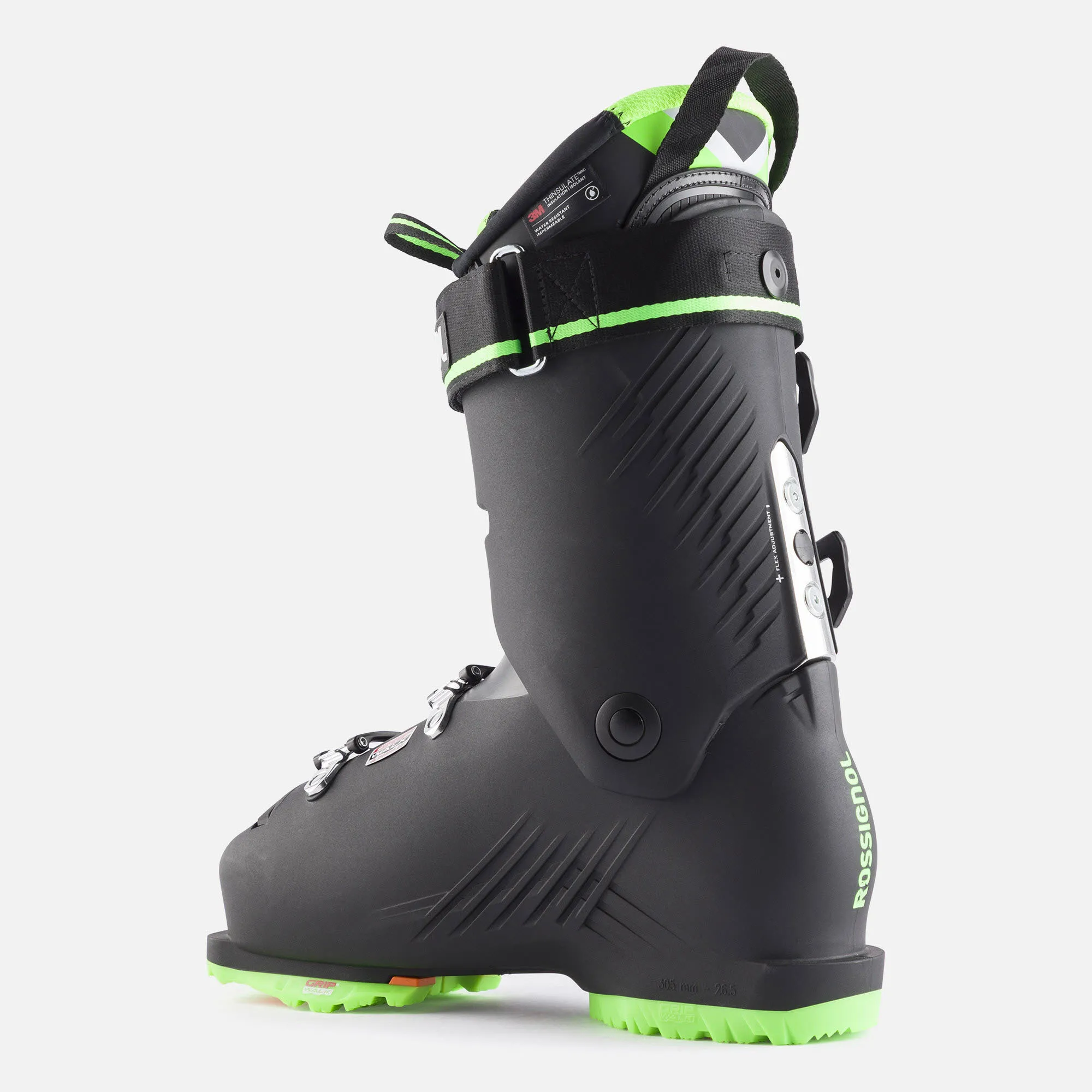 Rossignol HI-SPEED 120 HV GW-BLK ON PISTE Herren Skischuhe 23/24 schwarz grün