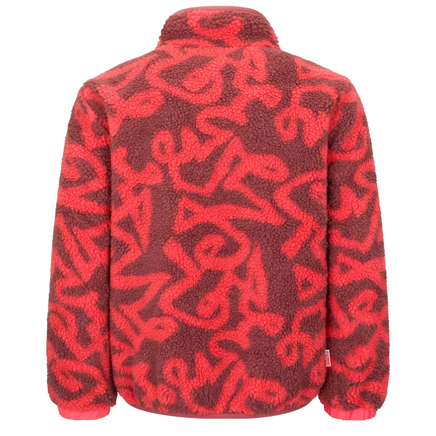Trollkids Lyngdal Jacket Mädchen Kinder Fleecejacke rot