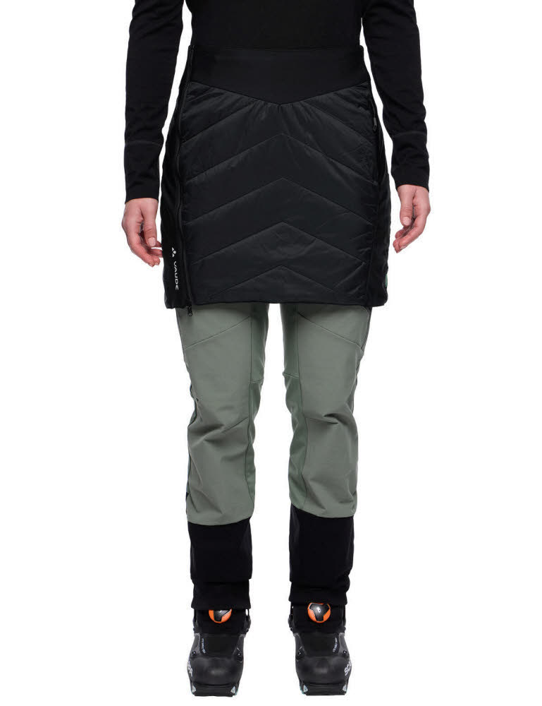 VAUDE Sesvenna Reversible Skirt II Damen Wenderock schwarz