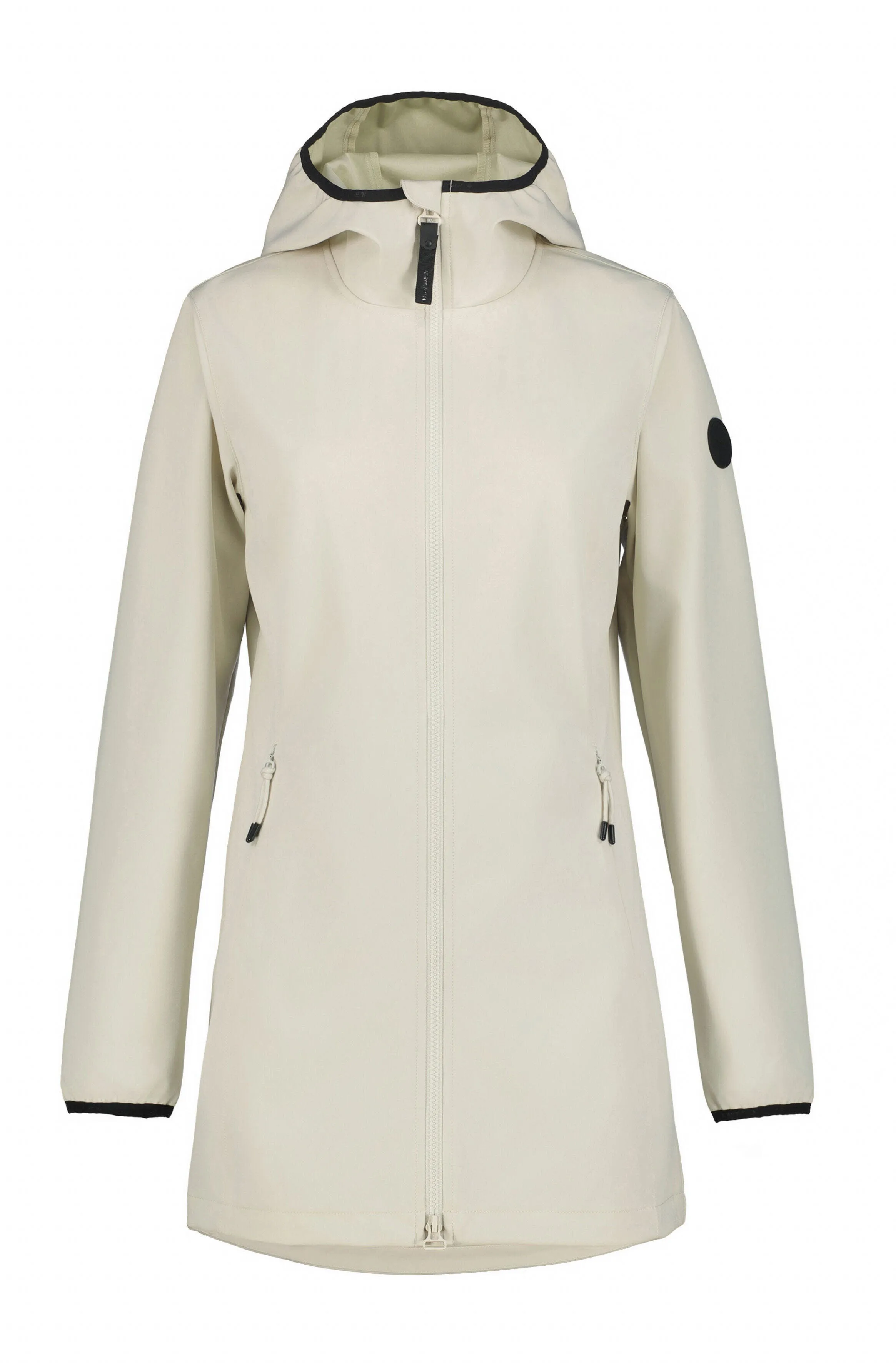 Icepeak Albany Softshell-Jacke Mantel Damen weiß