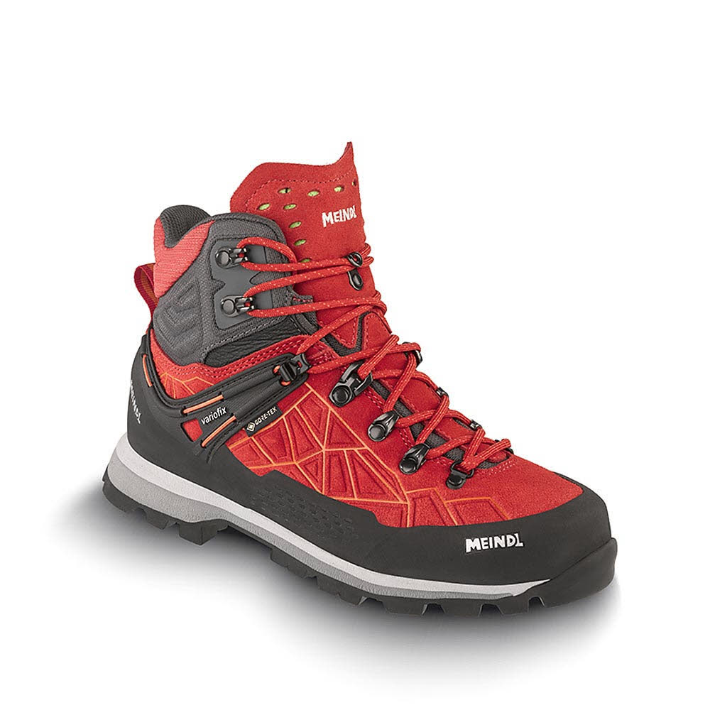 Meindl Lite Summit Lady GTX Damen Wanderschuhe Trekkingschuhe Mid leuchtorange/orange