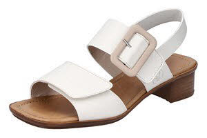 Rieker Damen Sandalen Riemchensandalette hellbeige NEU