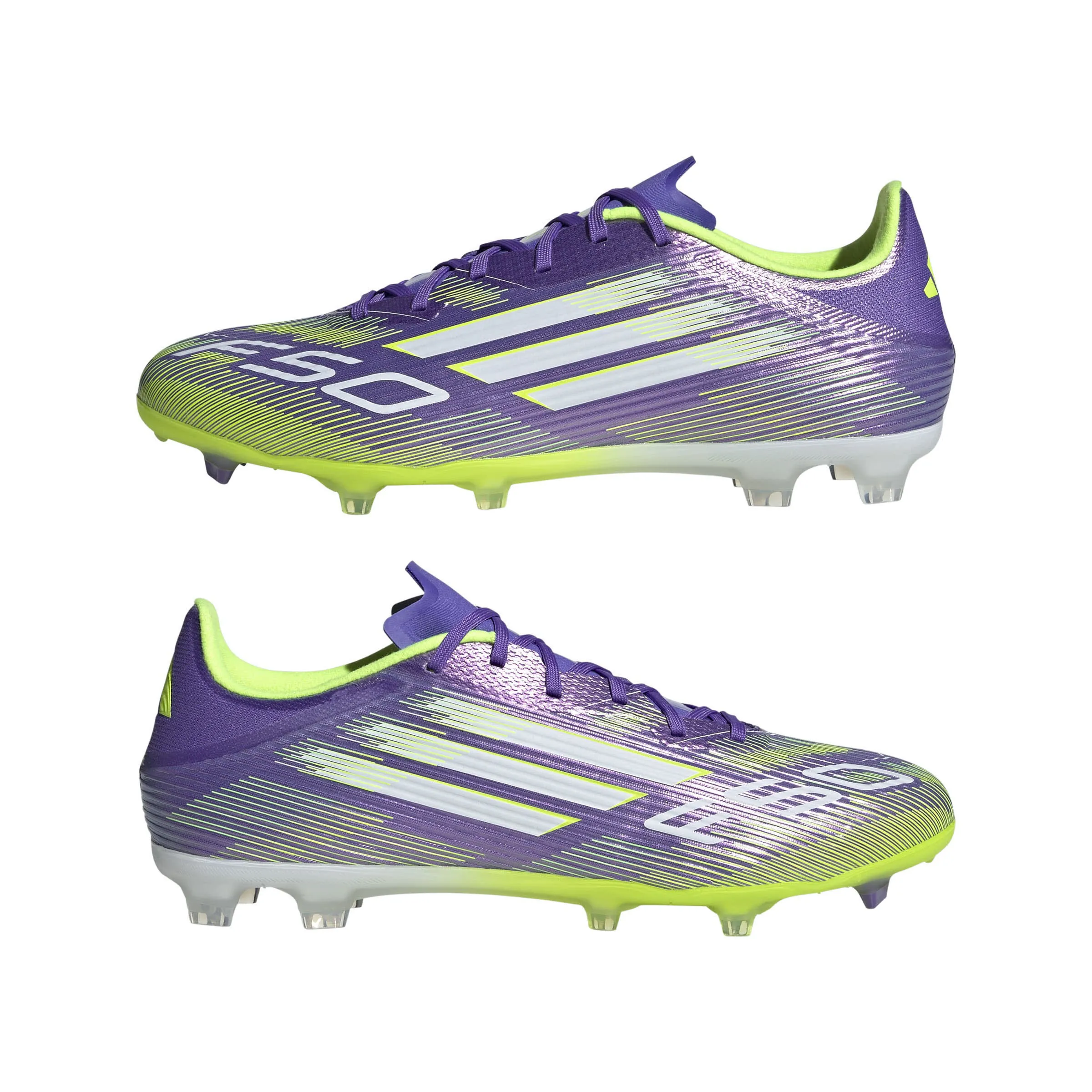 adidas F50 LEAGUE FG/MG Unisex Fußballschuhe Stollenschuhe purrus/ftwwht/luclem