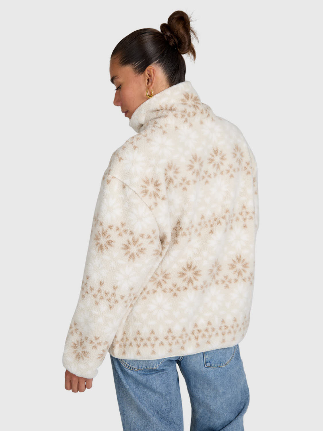 BRUNOTTI DA Rezan Urban Fleece Damen Fleecepulli grau
