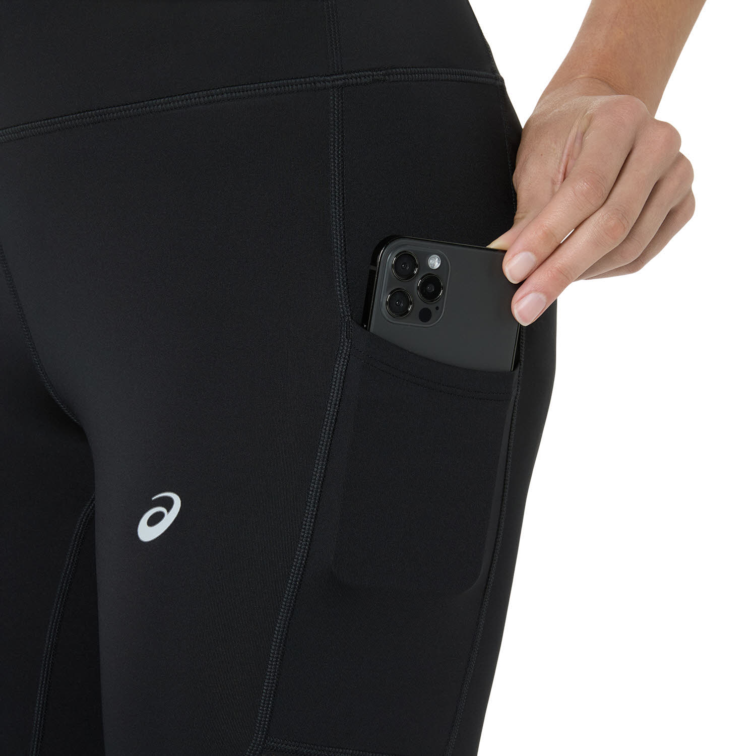 Asics CORE TIGHT Damen Laufhose Lauftight schwarz