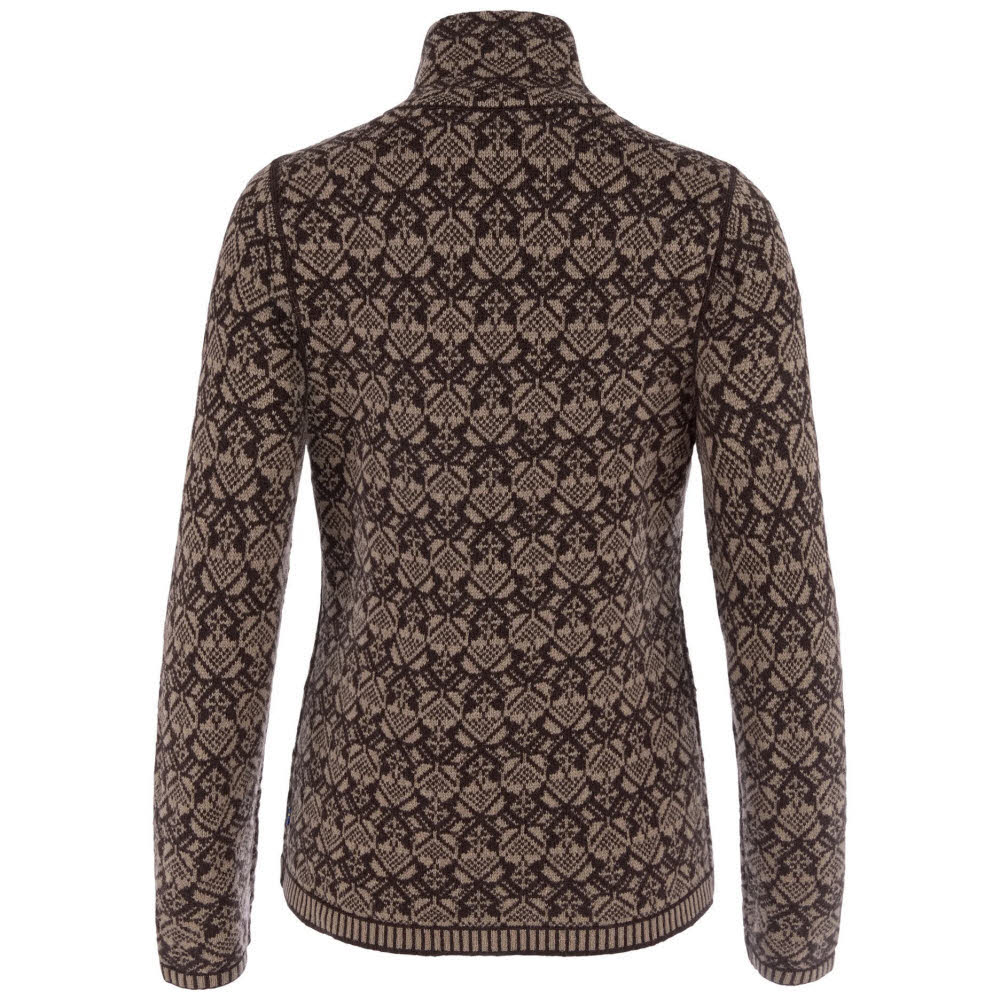 Fjällräven Snow Cardigan W Damen Strickjacke Midlayer suede brown