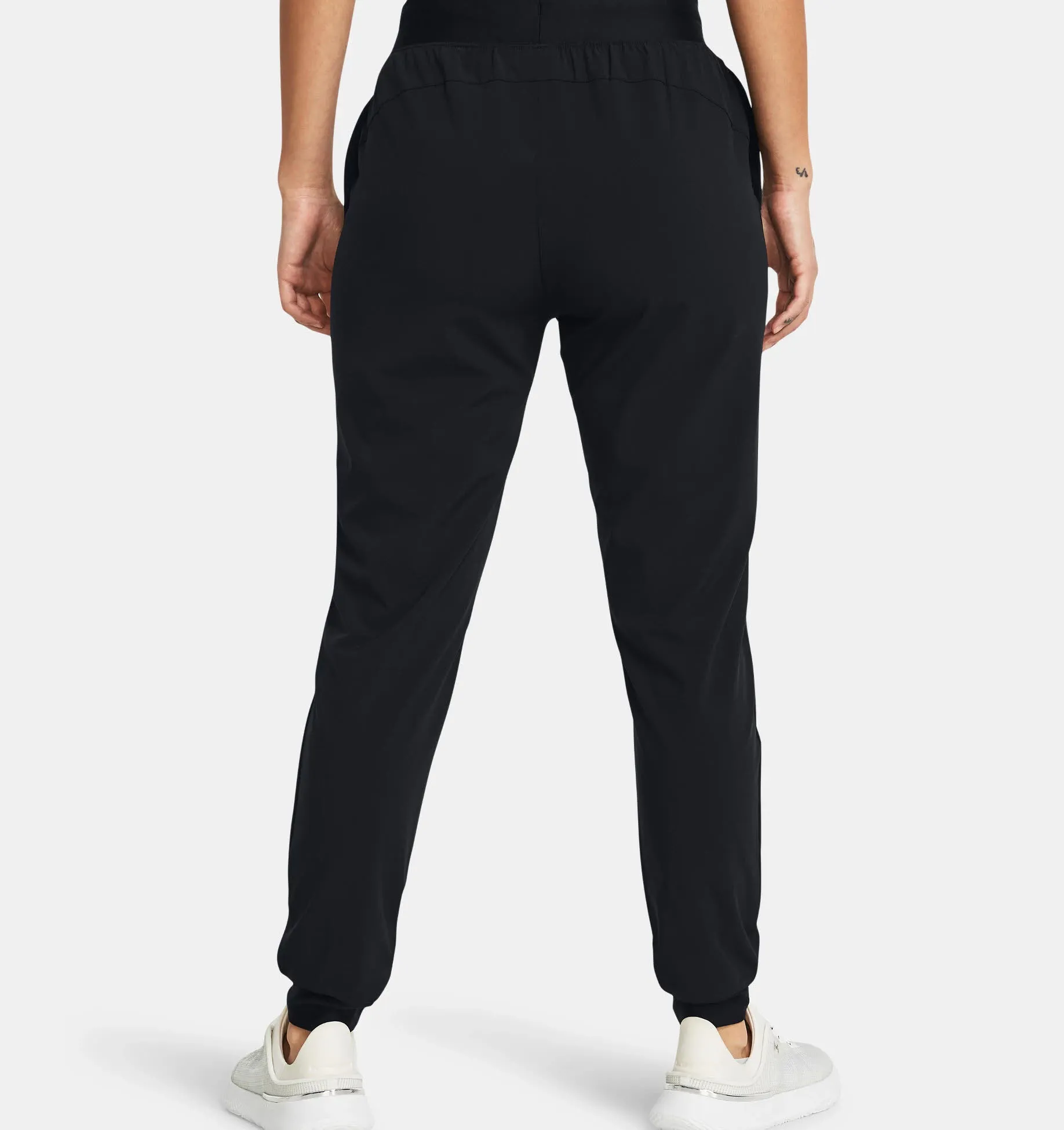 Under Armour ArmourSport High Rise Wvn Pnt Damen Jogginhose Trainingshose black NEU