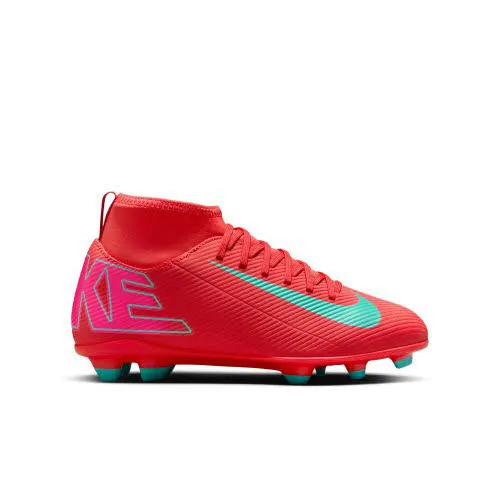 Nike JR Superfly 10 Club Fg/Mg Fußballschuhe Kinder orangerot