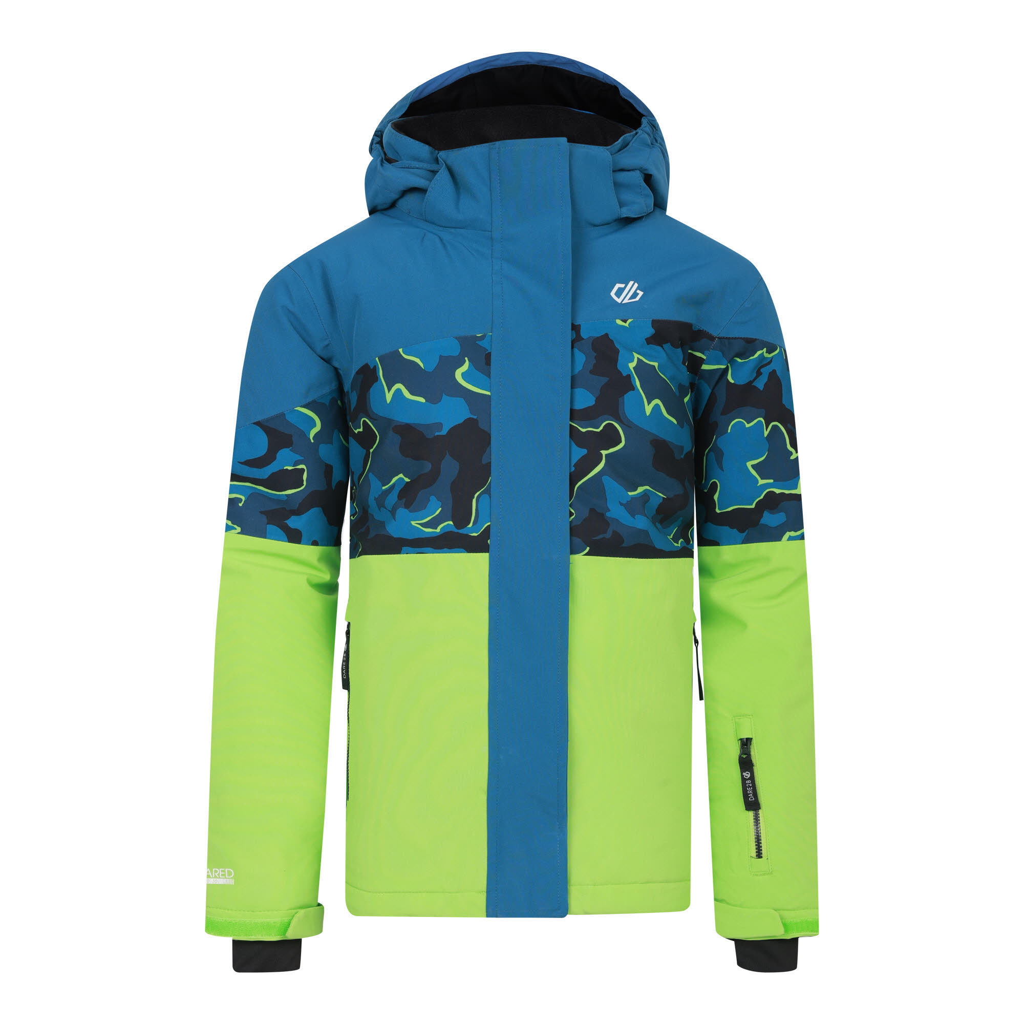 DARE2B Humour III Jacket Skijacke Kinder Jungen blau grün