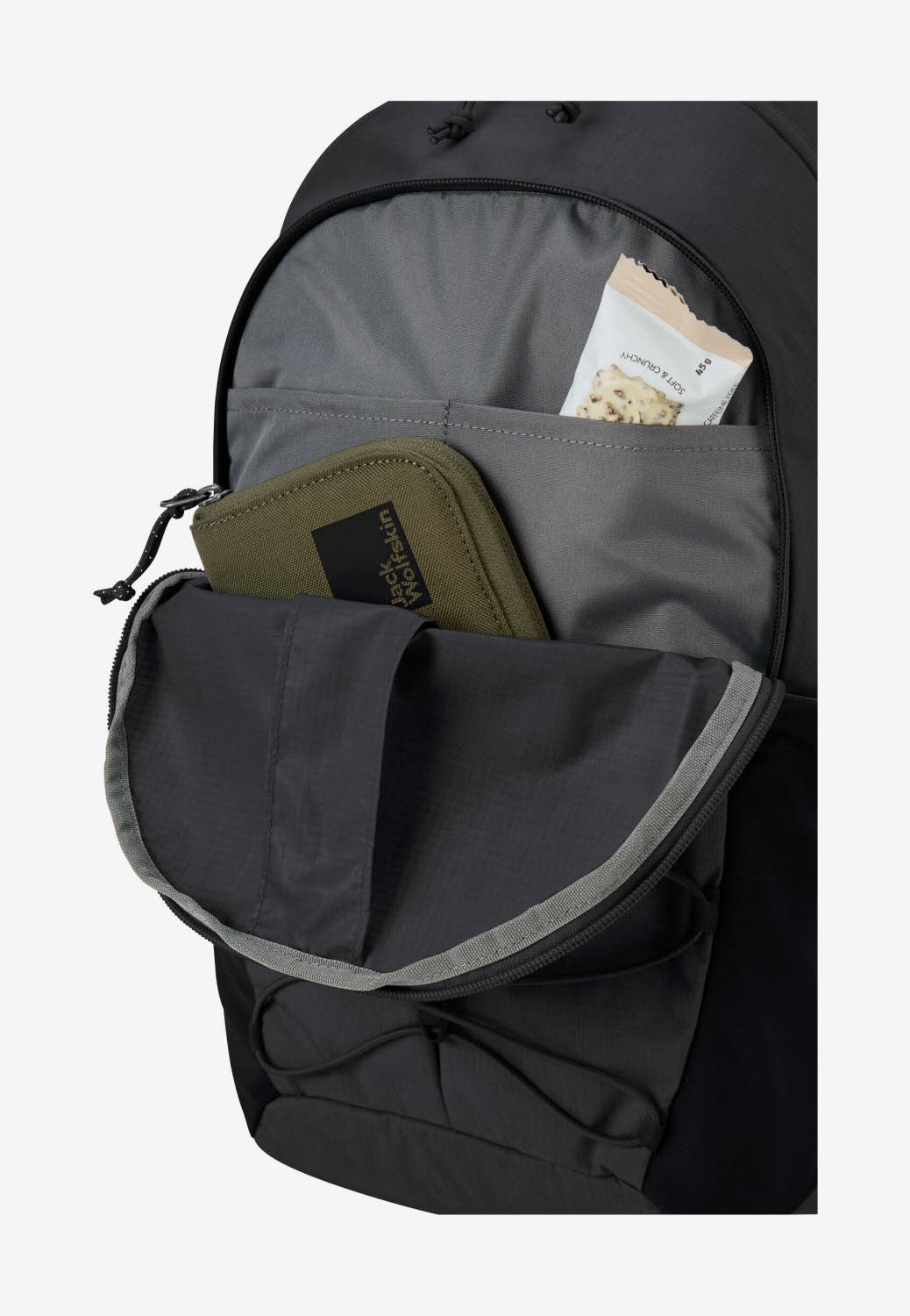 Jack Wolfskin YUMA 18 Unisex Wanderrucksack Tagesrucksack schwarz