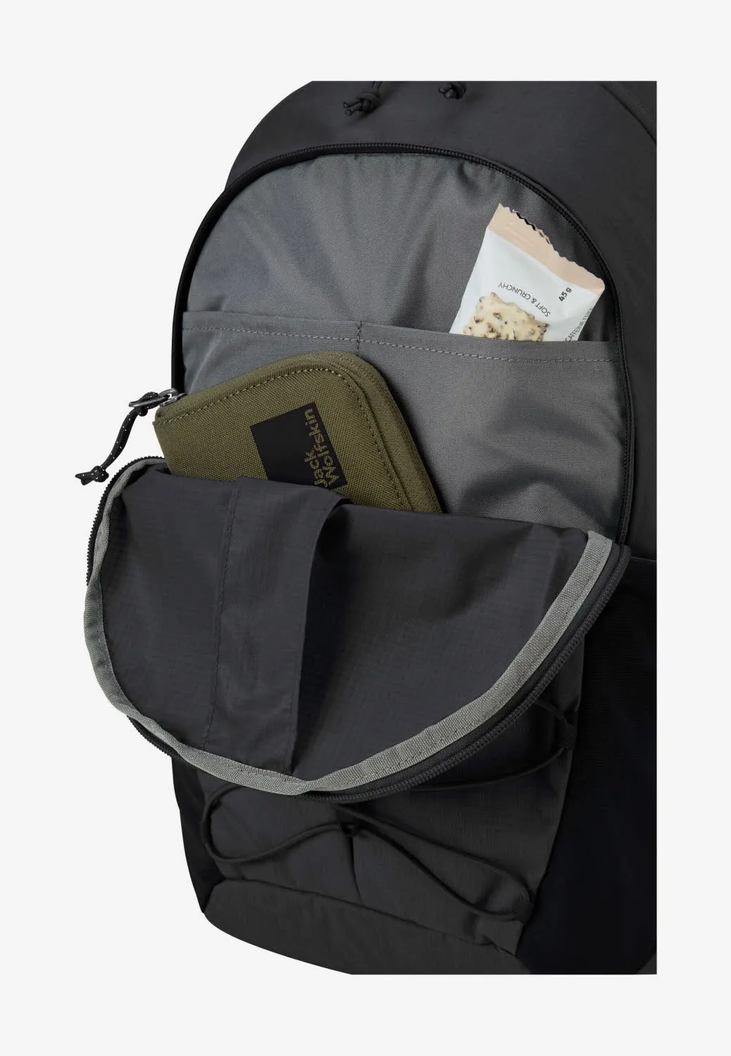 Jack Wolfskin YUMA 18 Unisex Wanderrucksack Tagesrucksack schwarz