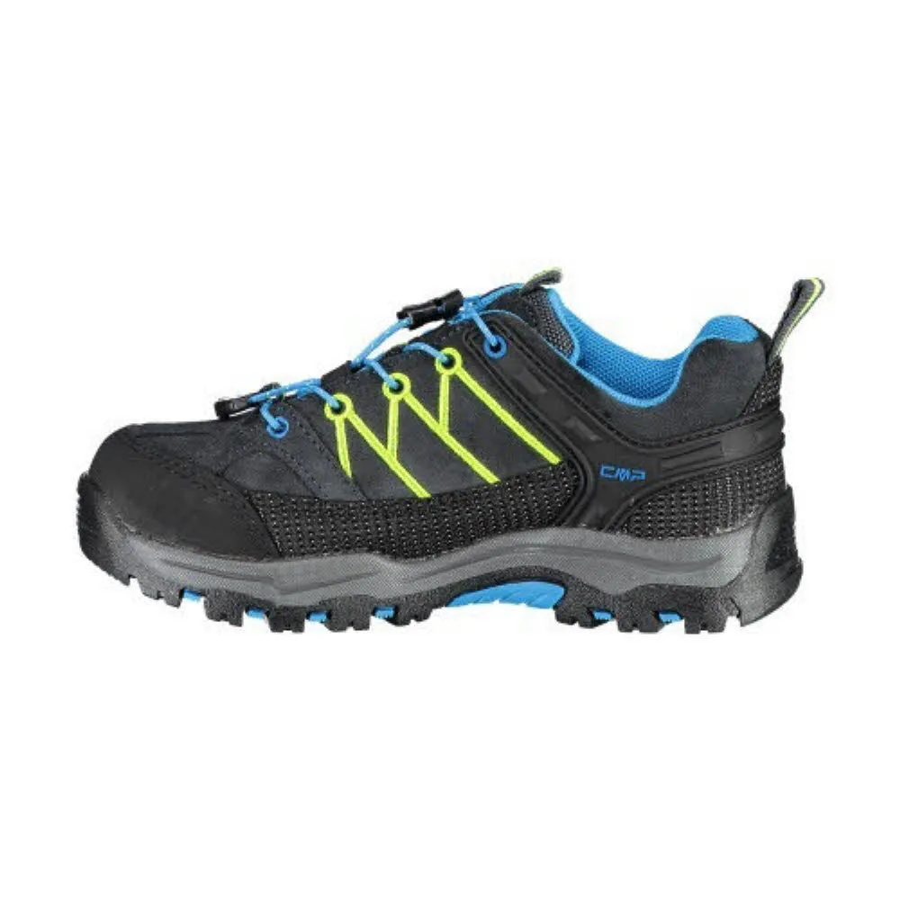CMP Kids Rigel Low Trekkingschuh Kinderschuh Wanderschuh wasserdicht Outdoor Jungen blau