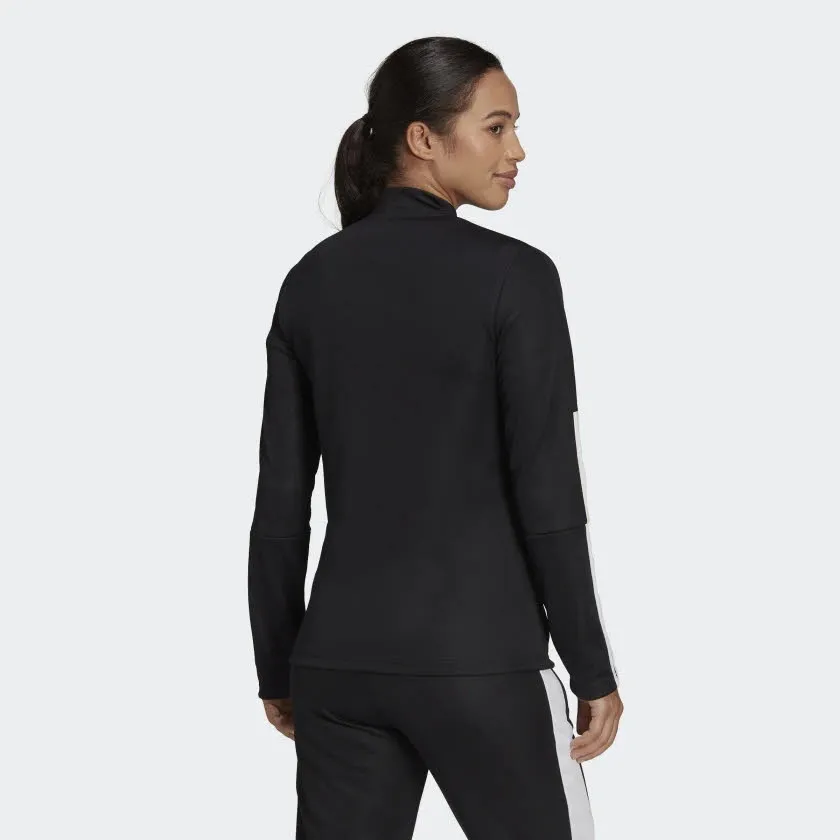 adidas Tiro ESSENTIALS Damen Trainingsweste Fußballjacke schwarz NEU