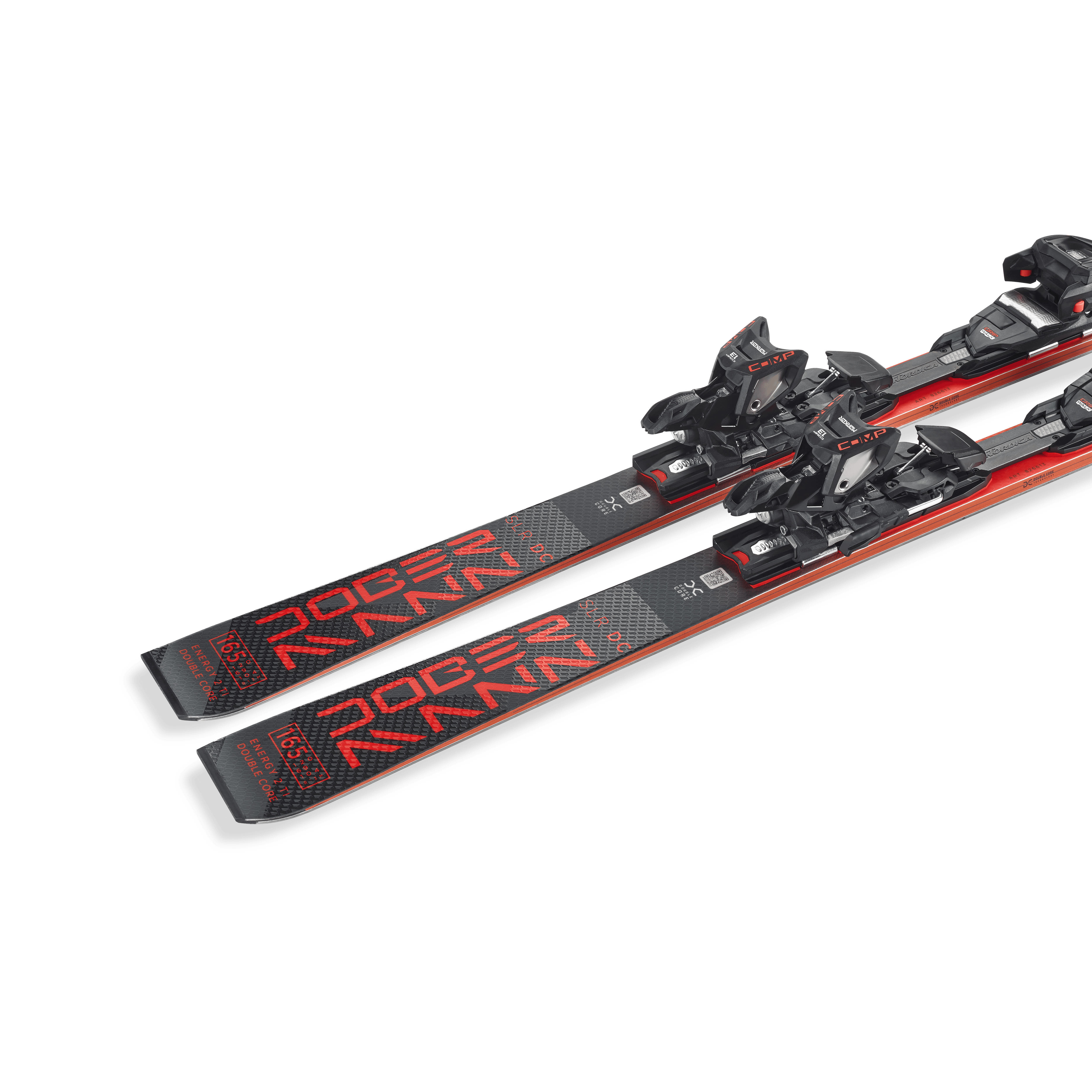 Nordica Dobermann SLR DC FDT 2025/26 On-Piste Skiset inkl. Bindunf schwarz/rot