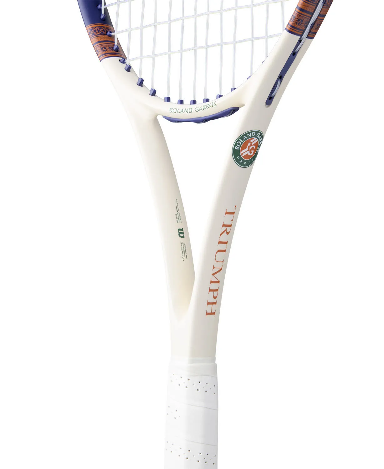 Wilson Roland-Garros 2026 Triumph Unisex Tennisschläger blau/weiß