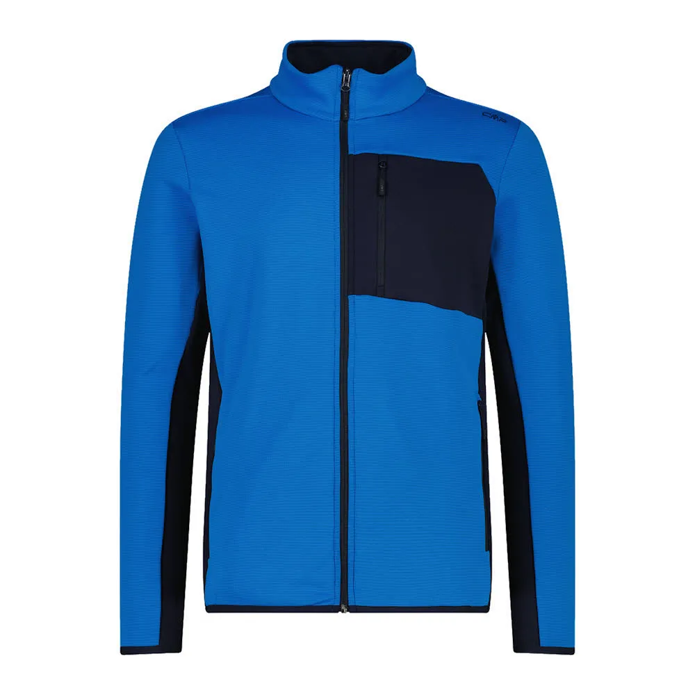 CMP Grid Tech Fleece Fleecejacke Herren blau