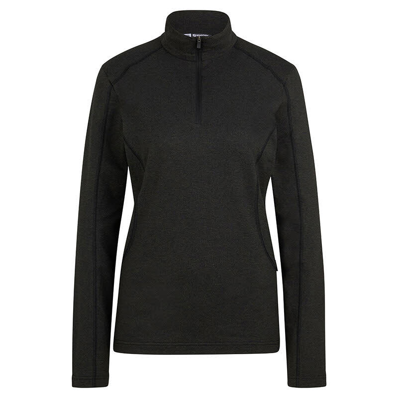 Ziener JENITA-Z midlayer lady Damen Skirolli Funktionsshirt schwarz