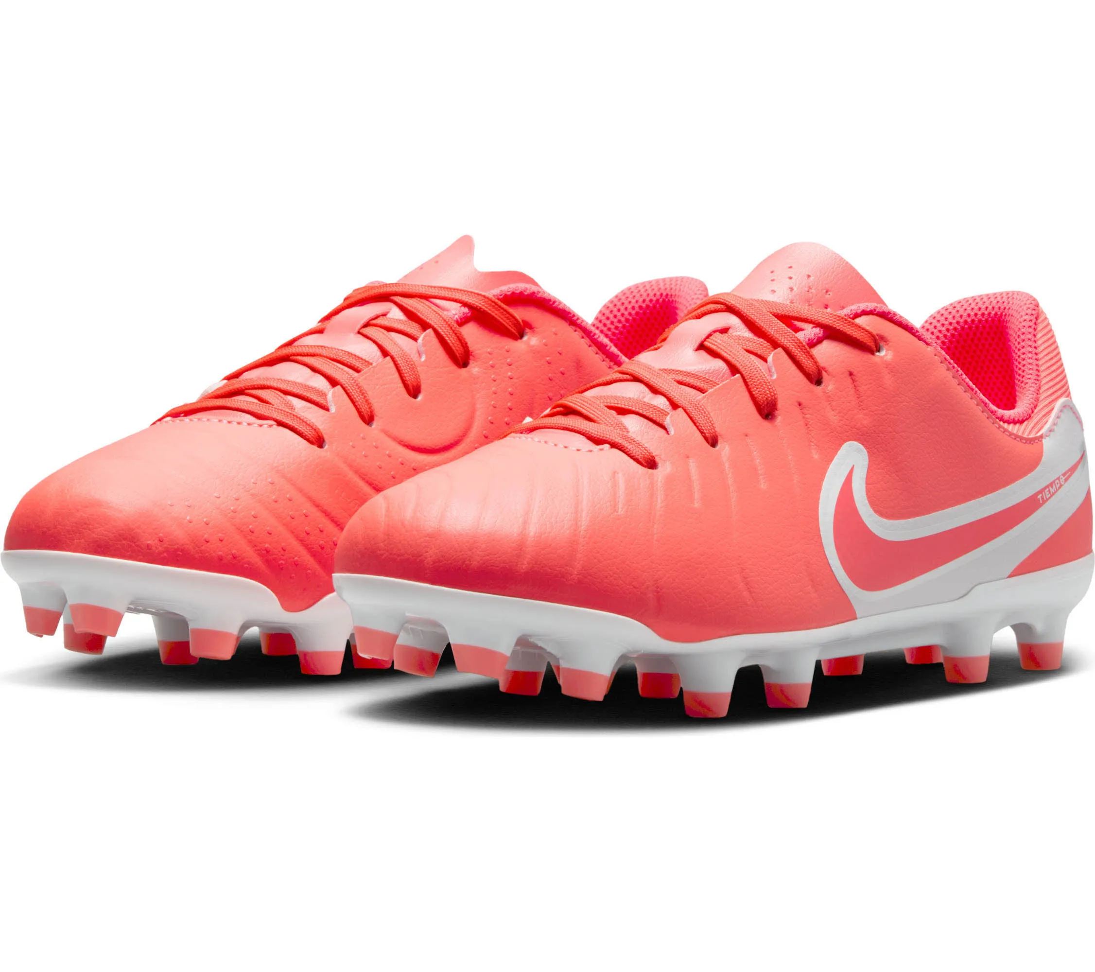 Nike Jr. Tiempo Legend 10 Academy MG Low- Cleats Fußballschuhe Kinder orangerot