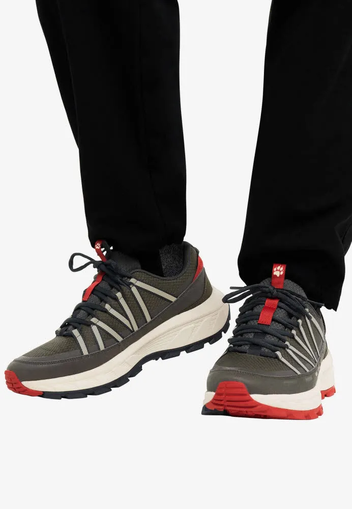 Jack Wolfskin Wild Hike Texapore Low M Herren Wanderschuhe Trekkingschuhe dunkelgrün