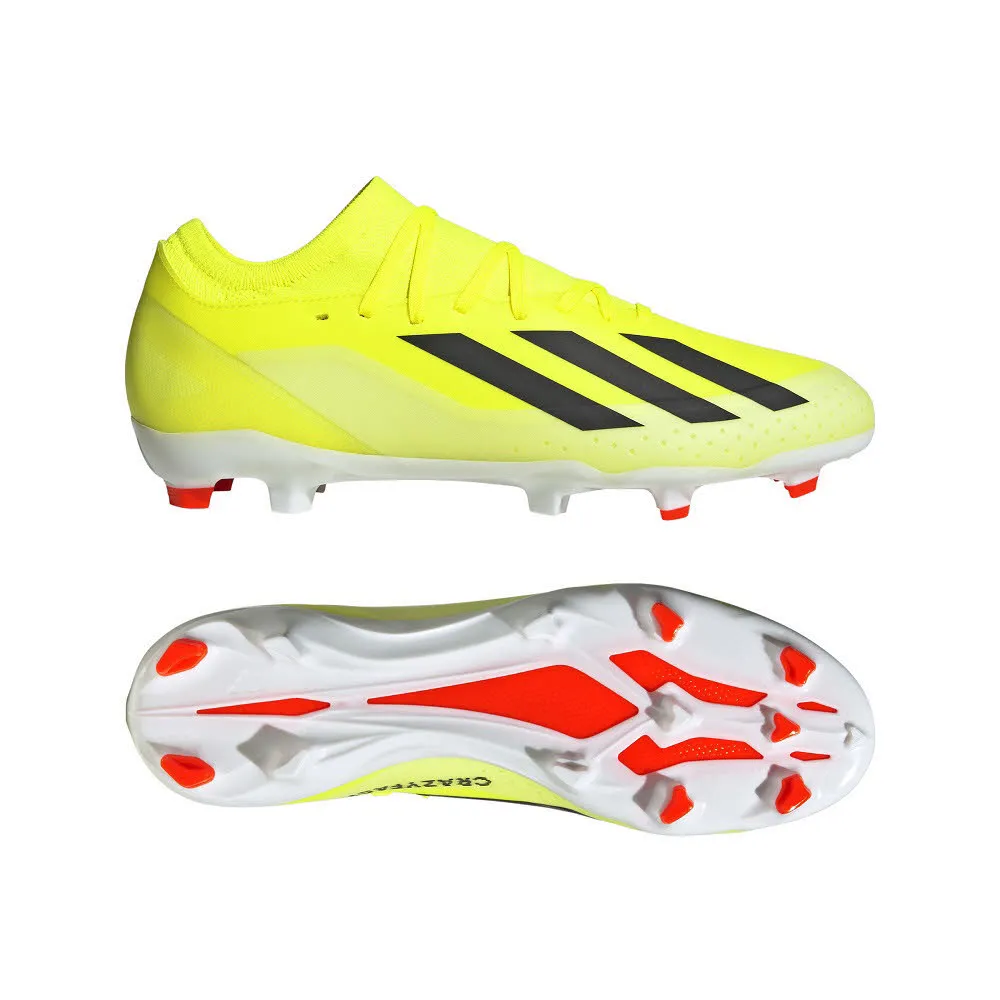 adidas X Crazyfast League FG Herren Fußballschuhe Nockenschuhe gelb NEU